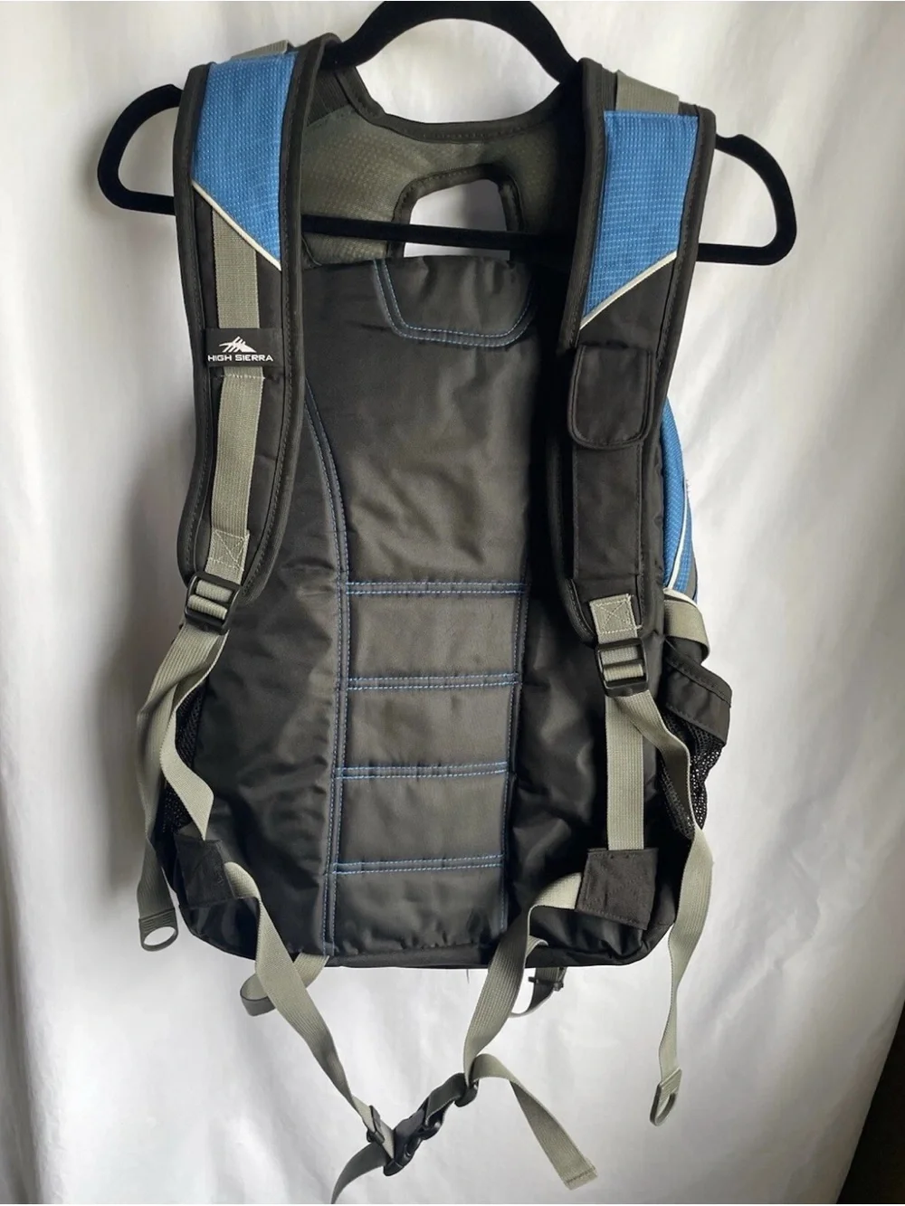 High Sierra Blue and Gray Men's Outdoor Backpack